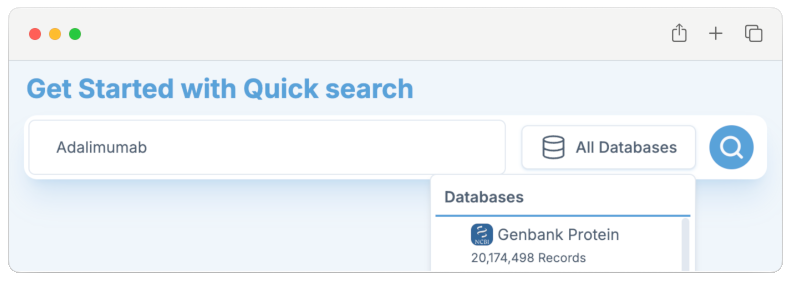 Genepat Quick Search